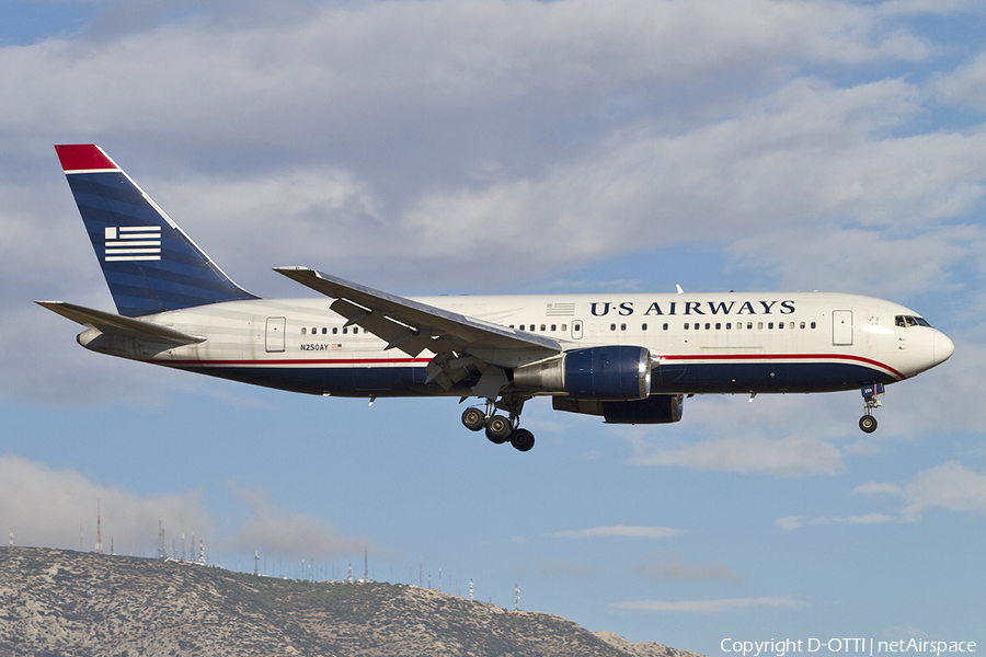 US Airways Boeing 767-201(ER) (N250AY) | Photo 315036
