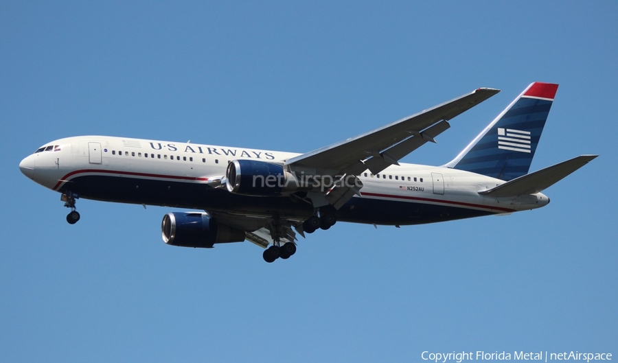 US Airways Boeing 767-2B7(ER) (N252AU) | Photo 299690