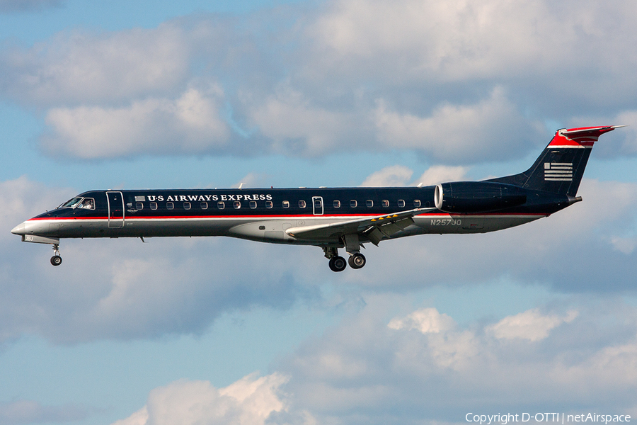 US Airways Express (Chautauqua Airlines) Embraer ERJ-145LR (N257JQ) | Photo 259943