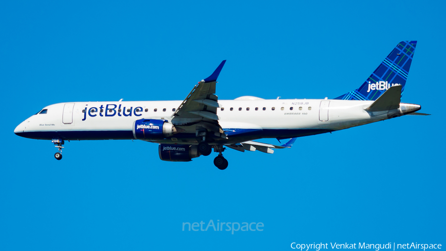 JetBlue Airways Embraer ERJ-190AR (ERJ-190-100IGW) (N258JB) | Photo 193622