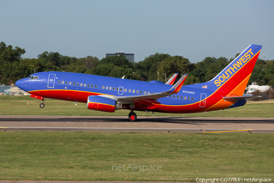Southwest Airlines Boeing 737-7H4 (N259WN) | Photo 176986