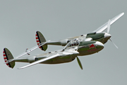 The Flying Bulls Lockheed P-38L Lightning (N25Y) at  Kjeller, Norway