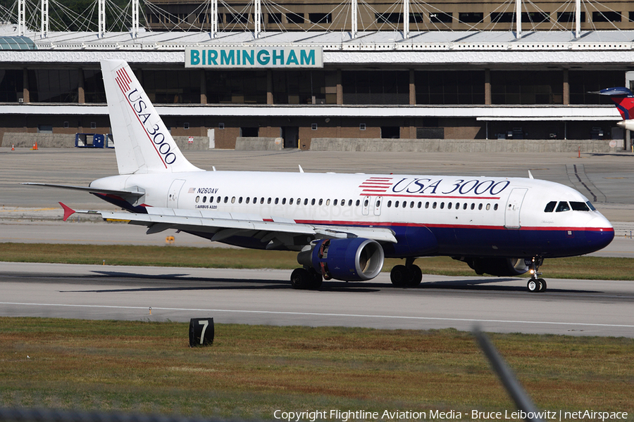 USA 3000 Airlines Airbus A320-214 (N260AV) | Photo 92921