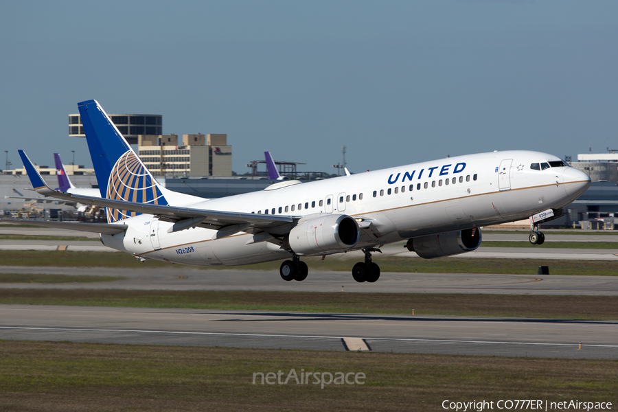 United Airlines Boeing 737-824 (N26208) | Photo 104849