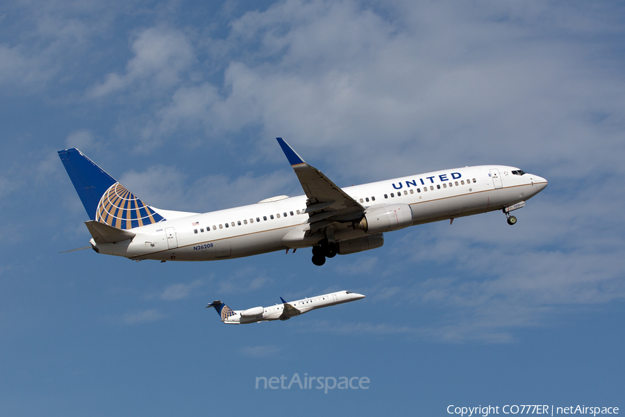 United Airlines Boeing 737-824 (N26208) | Photo 111169
