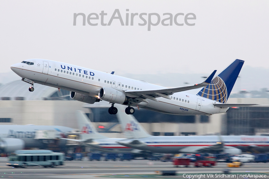 United Airlines Boeing 737-824 (N26208) | Photo 33281