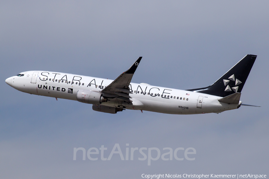 United Airlines Boeing 737-824 (N26210) | Photo 98778