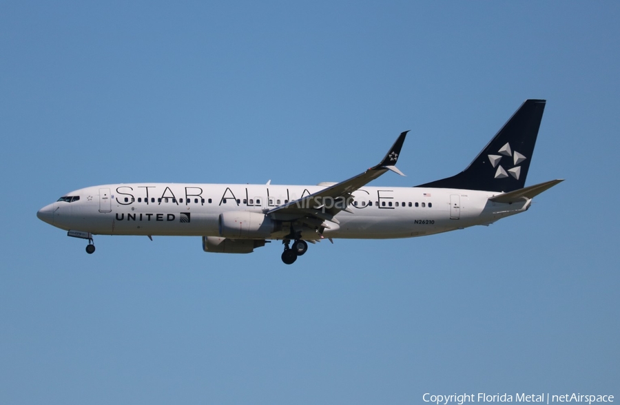 United Airlines Boeing 737-824 (N26210) | Photo 378879
