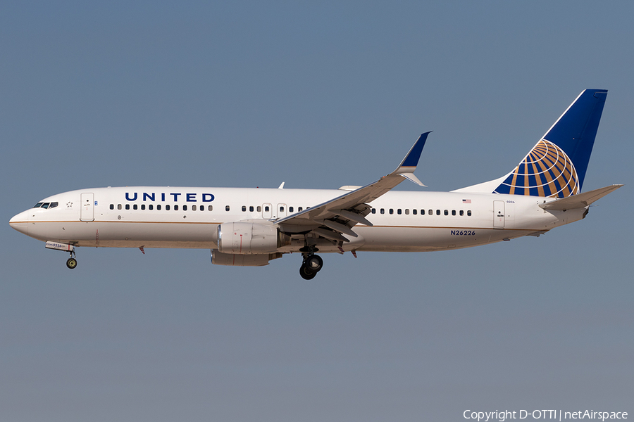 United Airlines Boeing 737-824 (N26226) | Photo 201756