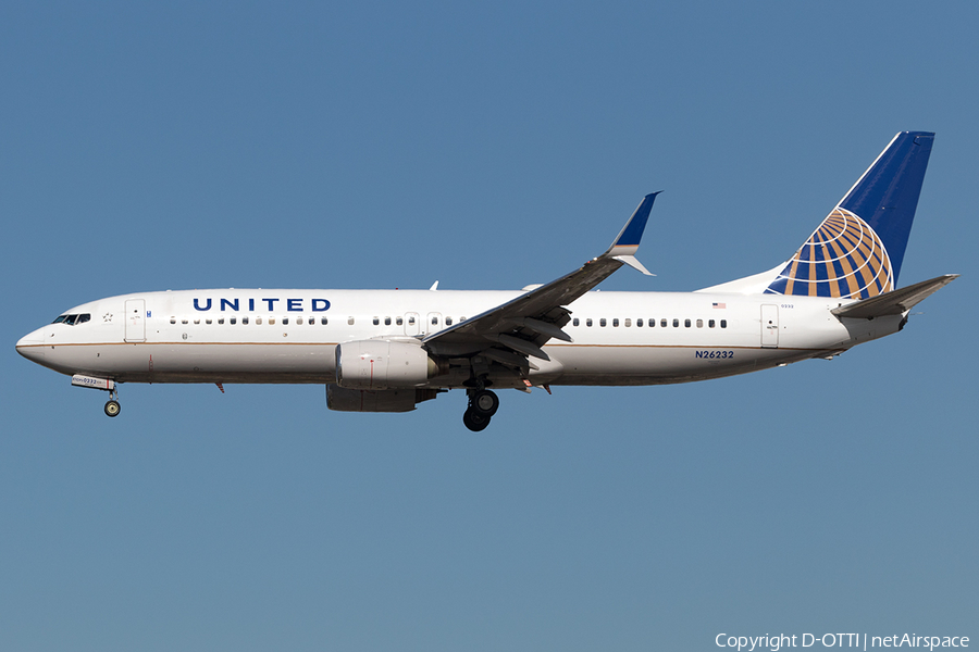 United Airlines Boeing 737-824 (N26232) | Photo 146057