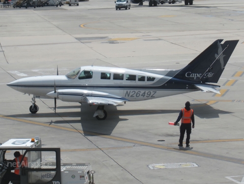 Cape Air Cessna 402C (N2649Z) at  New York - John F. Kennedy International, United States