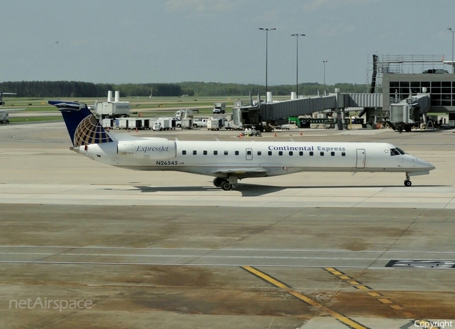 Continental Express (ExpressJet) Embraer ERJ-145LR (N26545) | Photo 76796