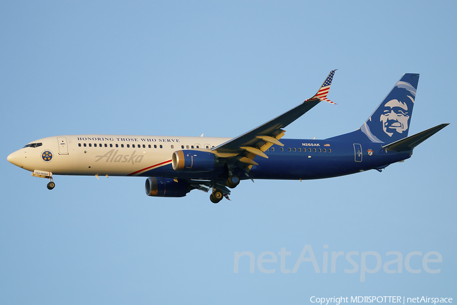 Alaska Airlines Boeing 737-990(ER) (N265AK) | Photo 164585