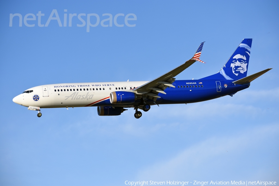 Alaska Airlines Boeing 737-990(ER) (N265AK) | Photo 204418