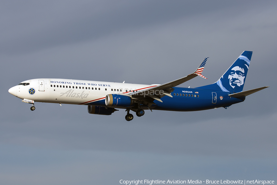 Alaska Airlines Boeing 737-990(ER) (N265AK) | Photo 592233
