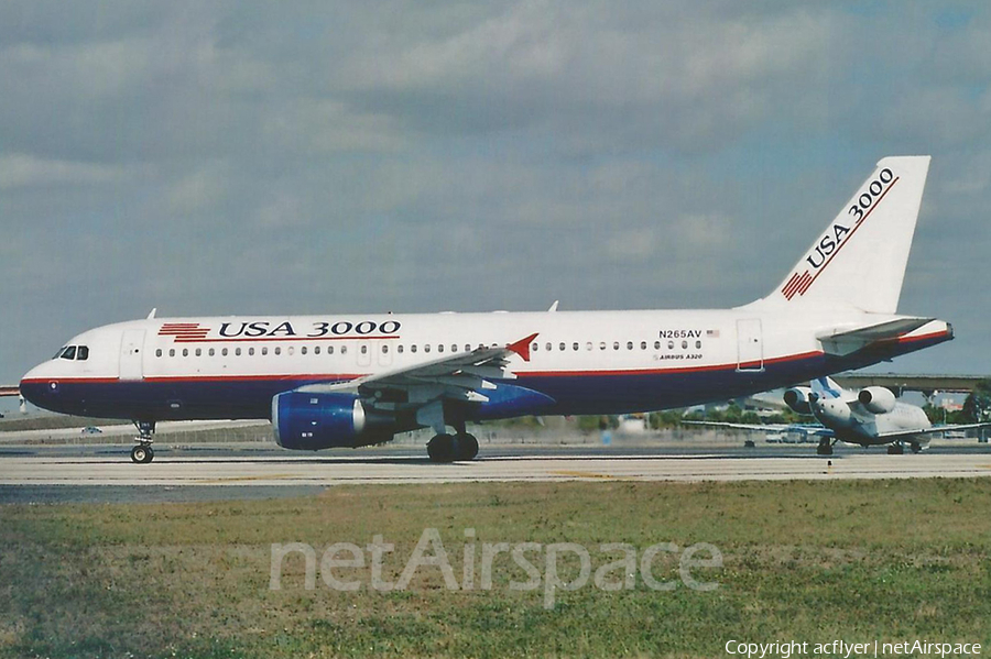 USA 3000 Airlines Airbus A320-212 (N265AV) | Photo 449696