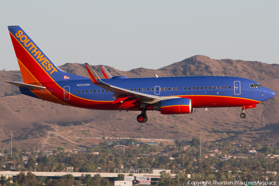 Southwest Airlines Boeing 737-7H4 (N265WN) | Photo 61893
