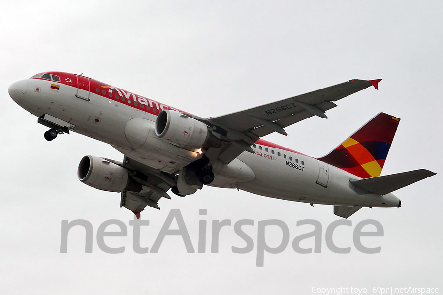 Avianca Airbus A319-112 (N266CT) | Photo 71028