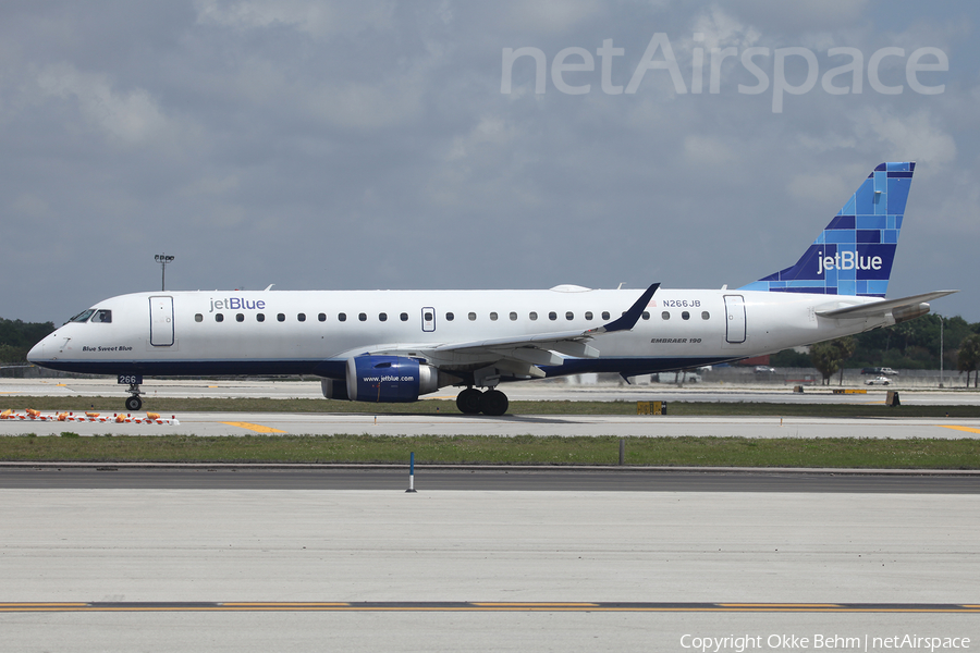 JetBlue Airways Embraer ERJ-190AR (ERJ-190-100IGW) (N266JB) | Photo 203705