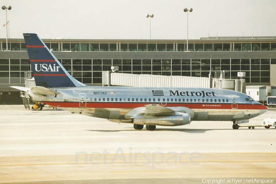 MetroJet (US Airways) Boeing 737-2B7(Adv) (N267AU) | Photo 440625