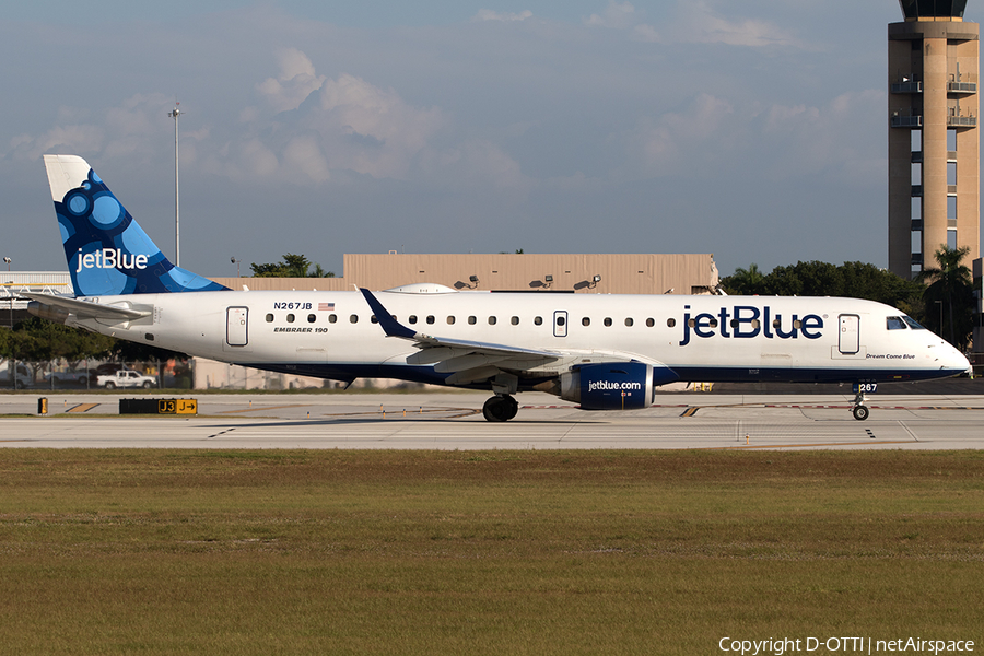 JetBlue Airways Embraer ERJ-190AR (ERJ-190-100IGW) (N267JB) | Photo 144180