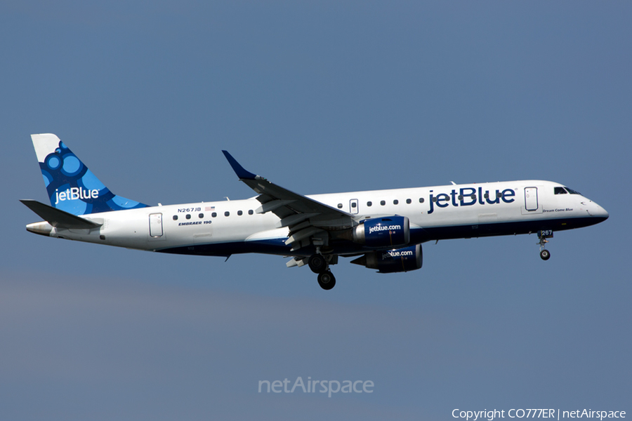 JetBlue Airways Embraer ERJ-190AR (ERJ-190-100IGW) (N267JB) | Photo 58417