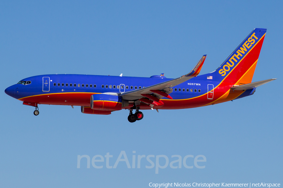 Southwest Airlines Boeing 737-7H4 (N267WN) | Photo 127229