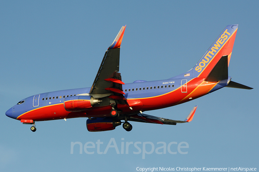 Southwest Airlines Boeing 737-7H4 (N267WN) | Photo 127048