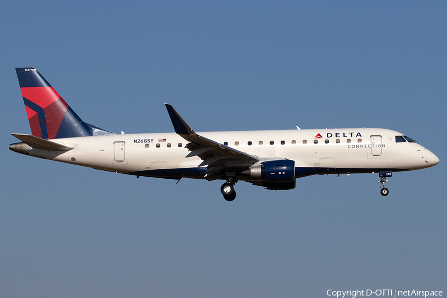 Delta Connection (SkyWest Airlines) Embraer ERJ-175LR (ERJ-170-200LR) (N268SY) | Photo 522317