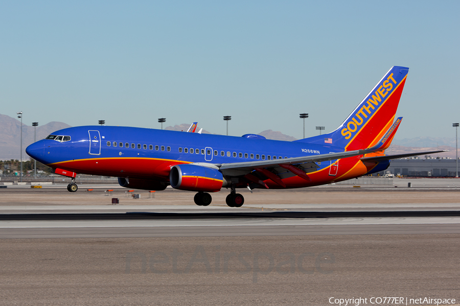 Southwest Airlines Boeing 737-7H4 (N268WN) | Photo 38718