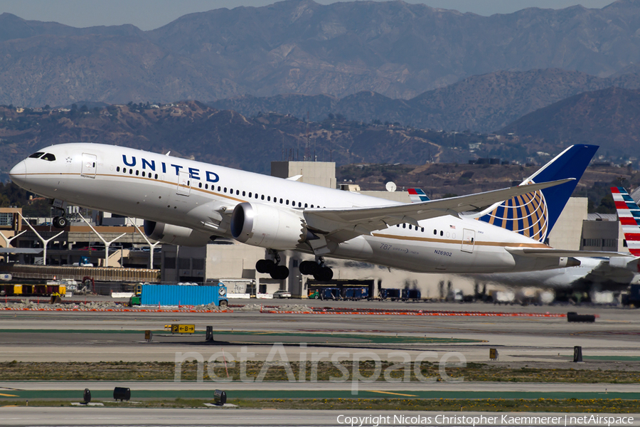 United Airlines Boeing 787-8 Dreamliner (N26902) | Photo 161254