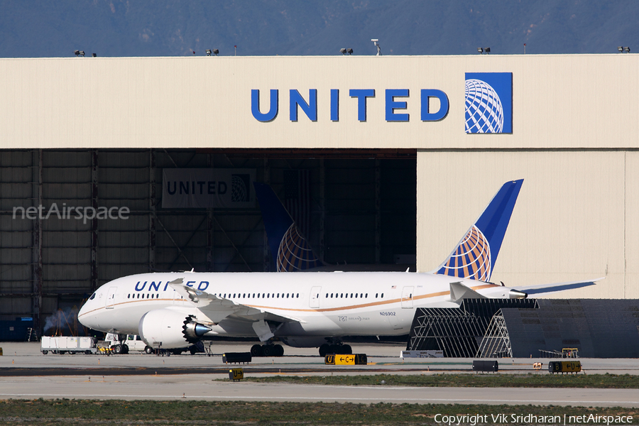 United Airlines Boeing 787-8 Dreamliner (N26902) | Photo 18765