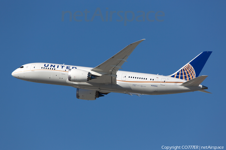 United Airlines Boeing 787-8 Dreamliner (N26902) | Photo 18969