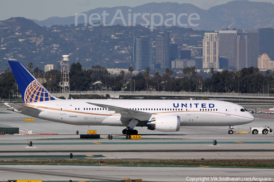 United Airlines Boeing 787-8 Dreamliner (N26902) | Photo 19016