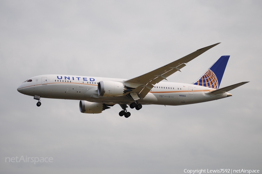 United Airlines Boeing 787-8 Dreamliner (N26902) | Photo 47650