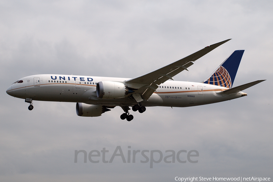 United Airlines Boeing 787-8 Dreamliner (N26902) | Photo 47909