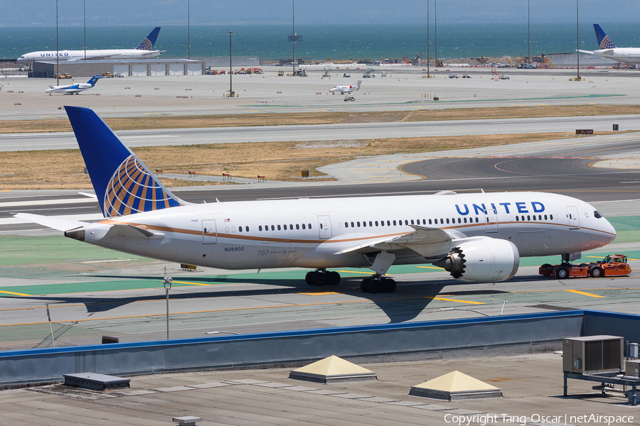 United Airlines Boeing 787-8 Dreamliner (N26902) | Photo 609068