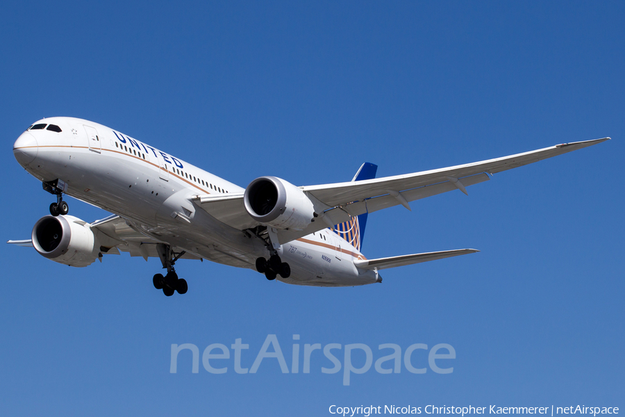 United Airlines Boeing 787-8 Dreamliner (N26906) | Photo 161253