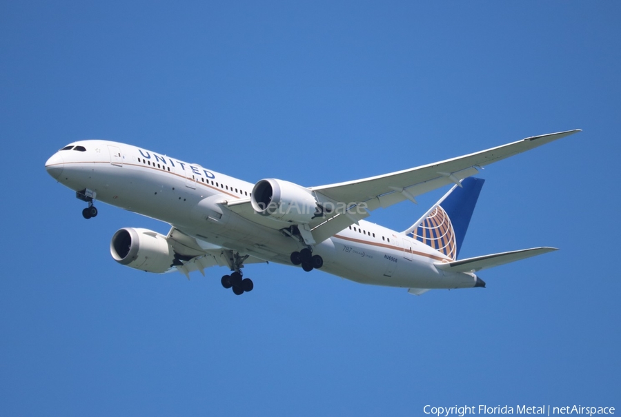 United Airlines Boeing 787-8 Dreamliner (N26906) | Photo 378882