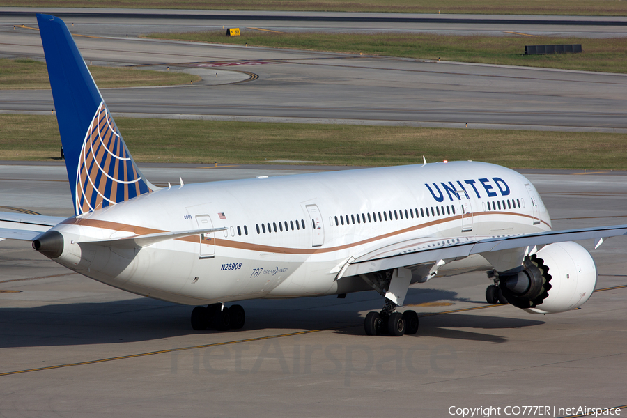 United Airlines Boeing 787-8 Dreamliner (N26909) | Photo 214923