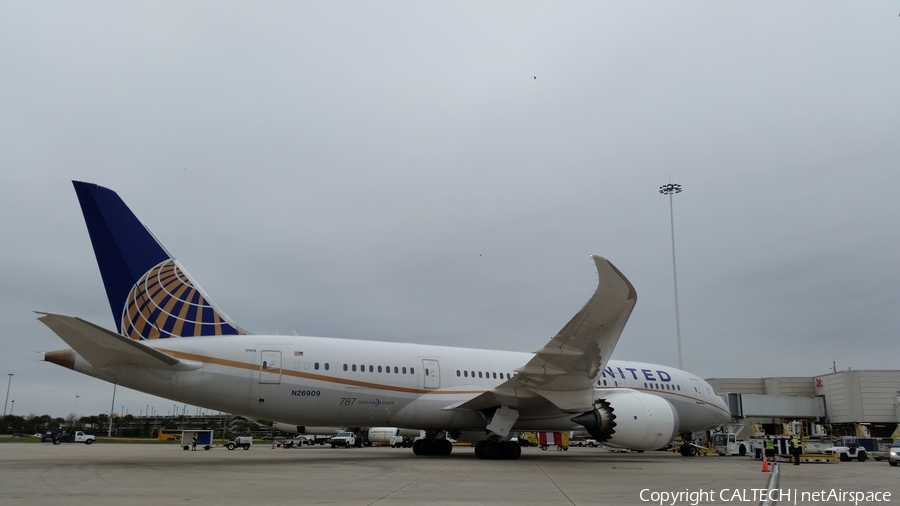 United Airlines Boeing 787-8 Dreamliner (N26909) | Photo 68570