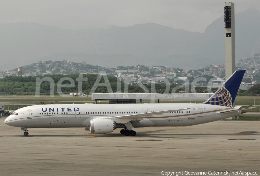 United Airlines Boeing 787-9 Dreamliner (N26952) | Photo 331101