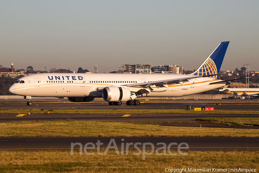 United Airlines Boeing 787-9 Dreamliner (N26952) | Photo 389905