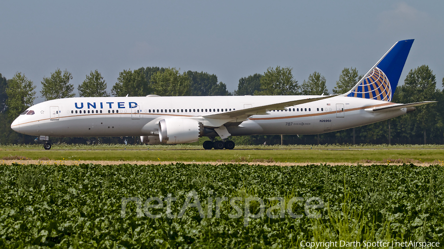 United Airlines Boeing 787-9 Dreamliner (N26960) | Photo 375507