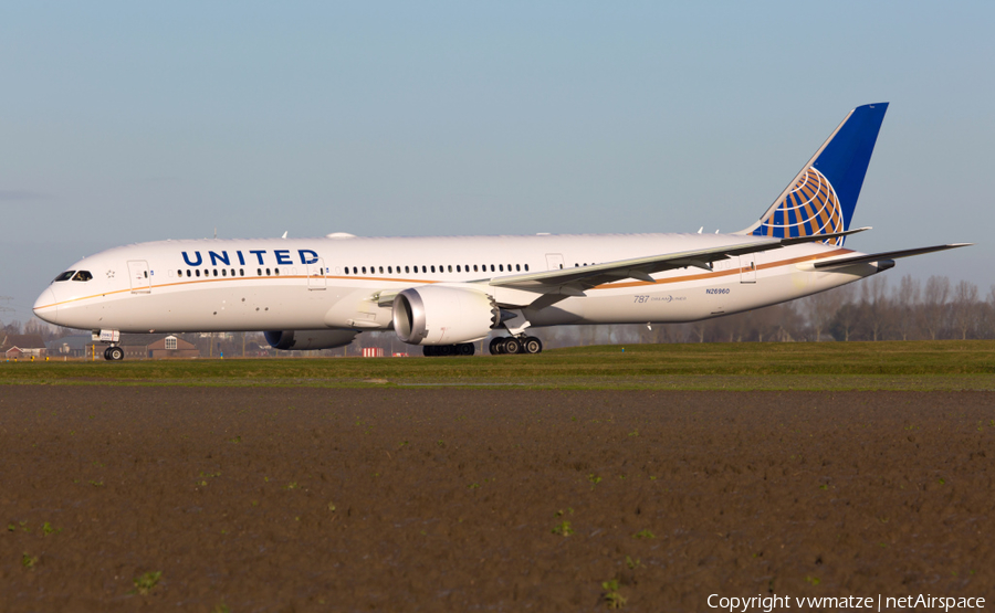 United Airlines Boeing 787-9 Dreamliner (N26960) | Photo 96740