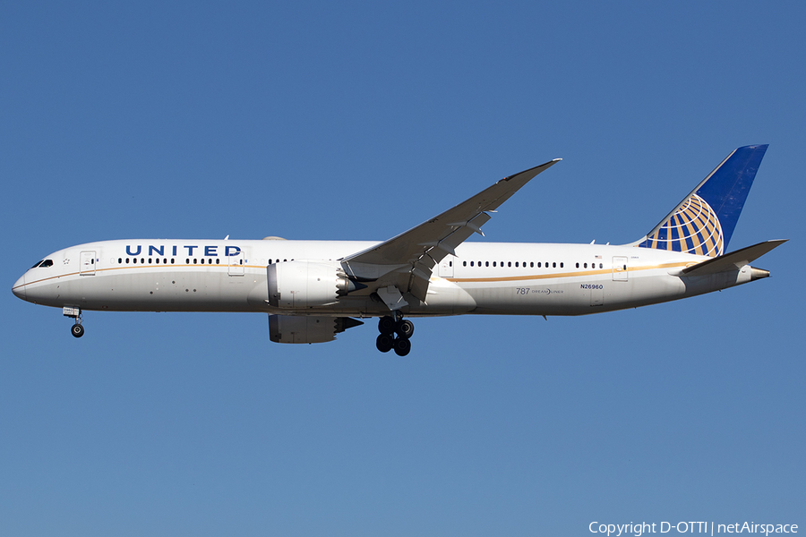 United Airlines Boeing 787-9 Dreamliner (N26960) | Photo 542837