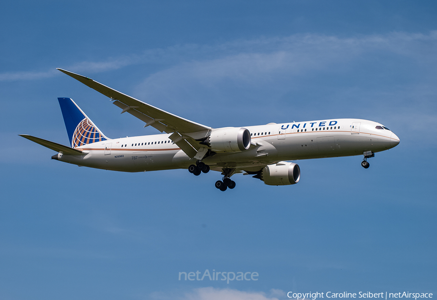 United Airlines Boeing 787-9 Dreamliner (N26960) | Photo 247893