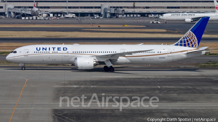 United Airlines Boeing 787-9 Dreamliner (N26966) | Photo 204759