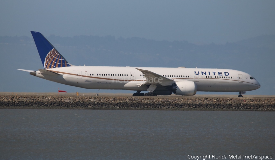 United Airlines Boeing 787-9 Dreamliner (N26966) | Photo 378892