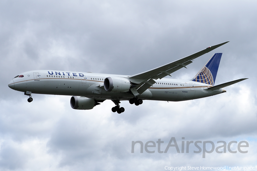 United Airlines Boeing 787-9 Dreamliner (N26967) | Photo 172676